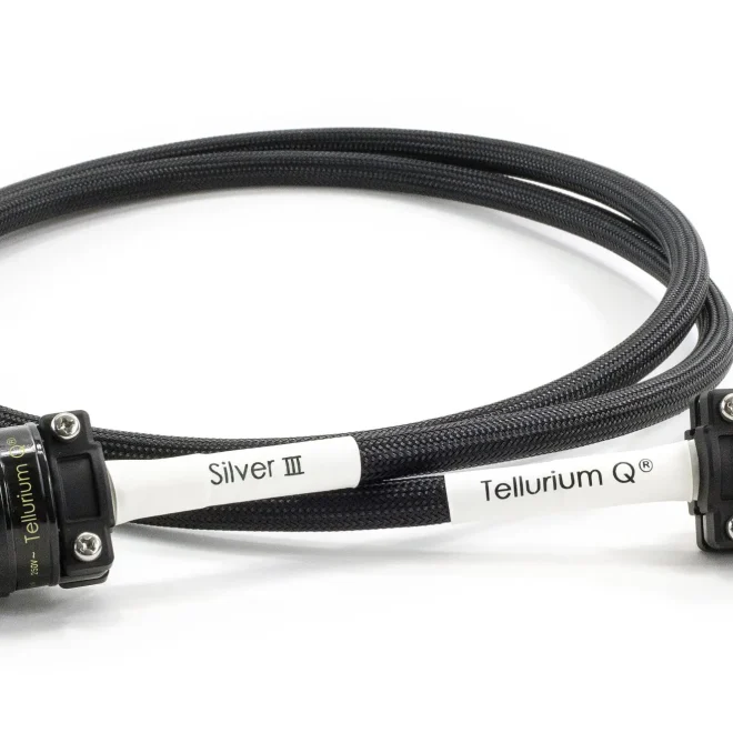 Tellurium Q Silver III Power Cable @ Audio Therapy
