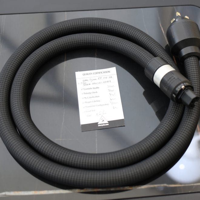 Shunyata Research Sigma EF Power Cable