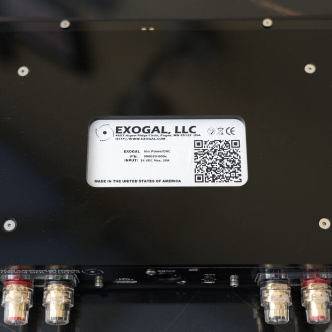 Exogal Ion PowerDAC @ Audio Therapy