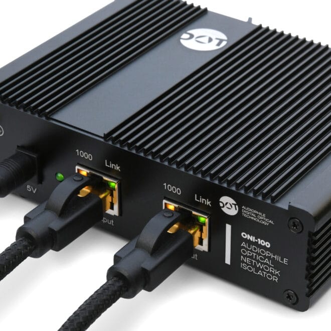 ADOT ONI-100 Optical Network Isolator @ Audio Therapy