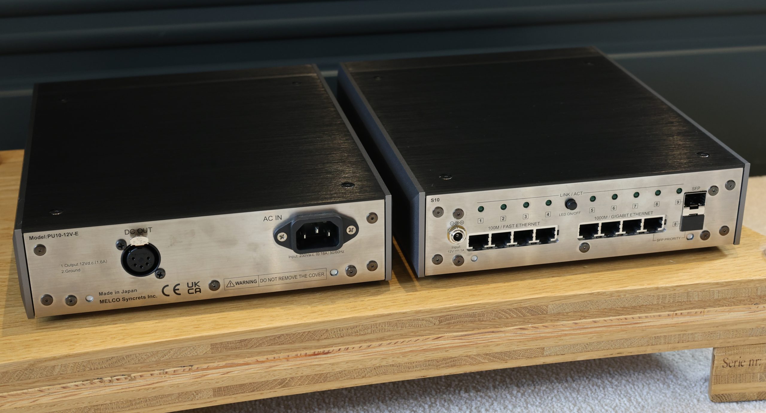 Melco S10 Network Switch @ Audio Therapy