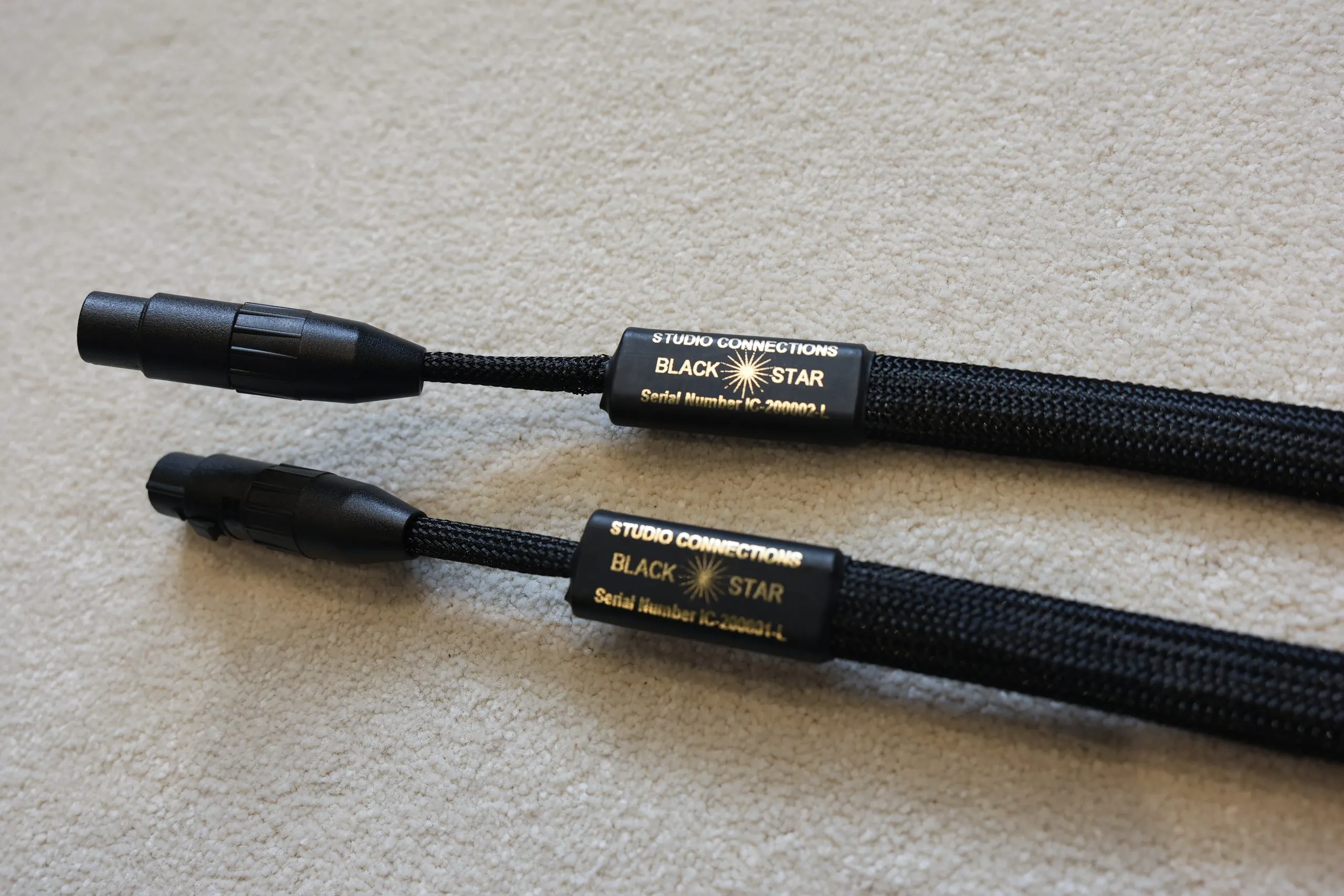 Studio Connections Black Star XLR Interconnect @ Audio Therapy