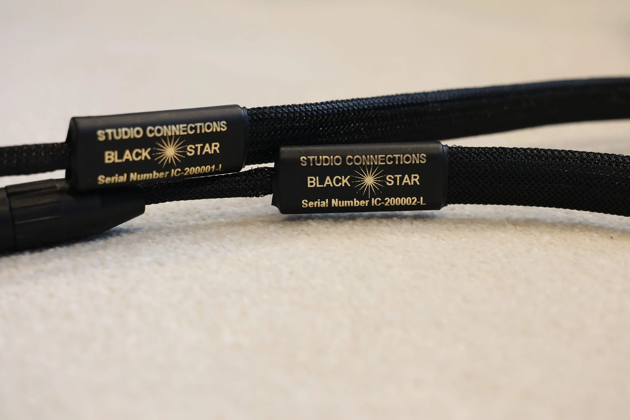 Studio Connections Black Star XLR Interconnect @ Audio Therapy