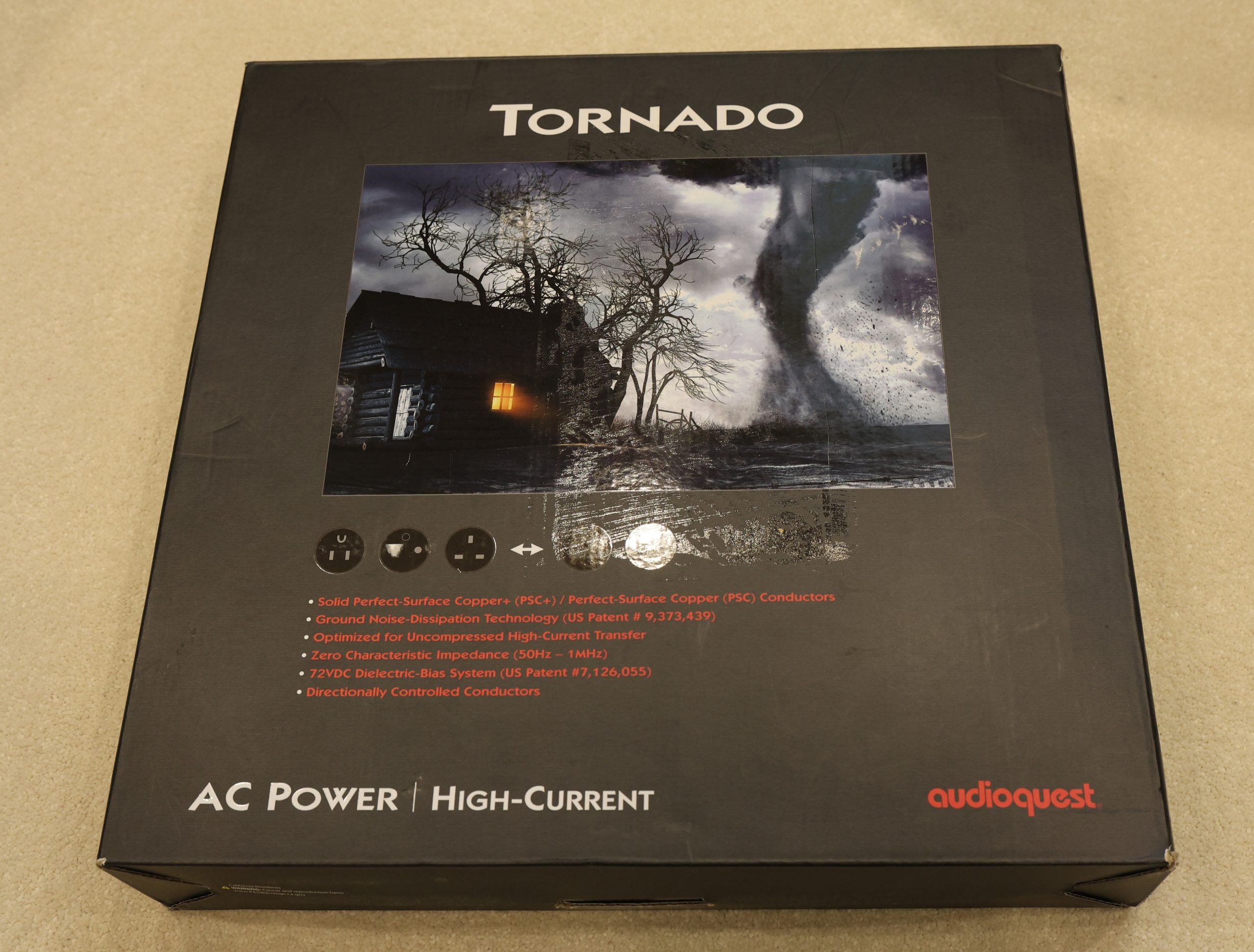 Audioquest Tornado High Current Power Cable @ Audio Therapy