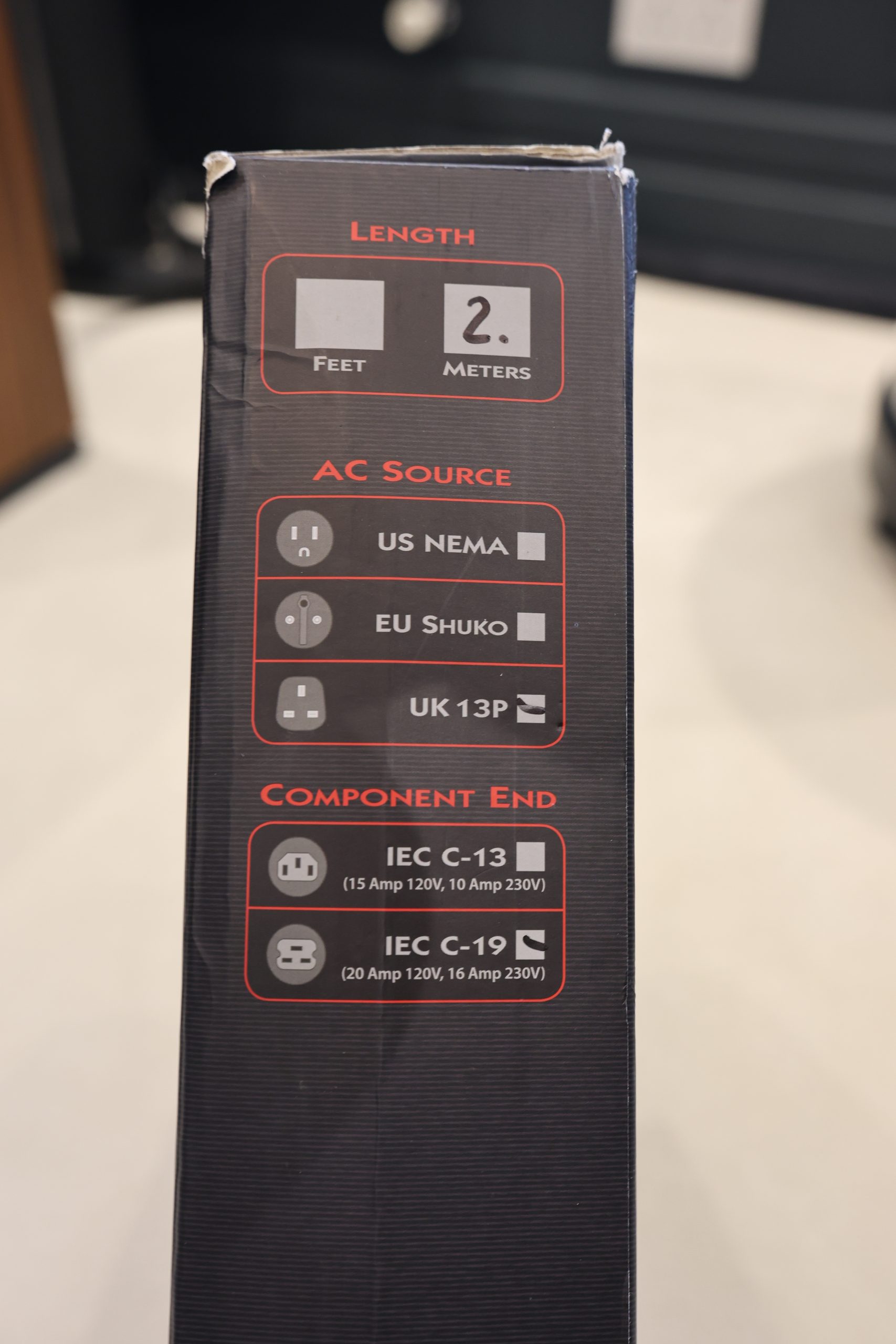 Audioquest Tornado High Current Power Cable @ Audio Therapy