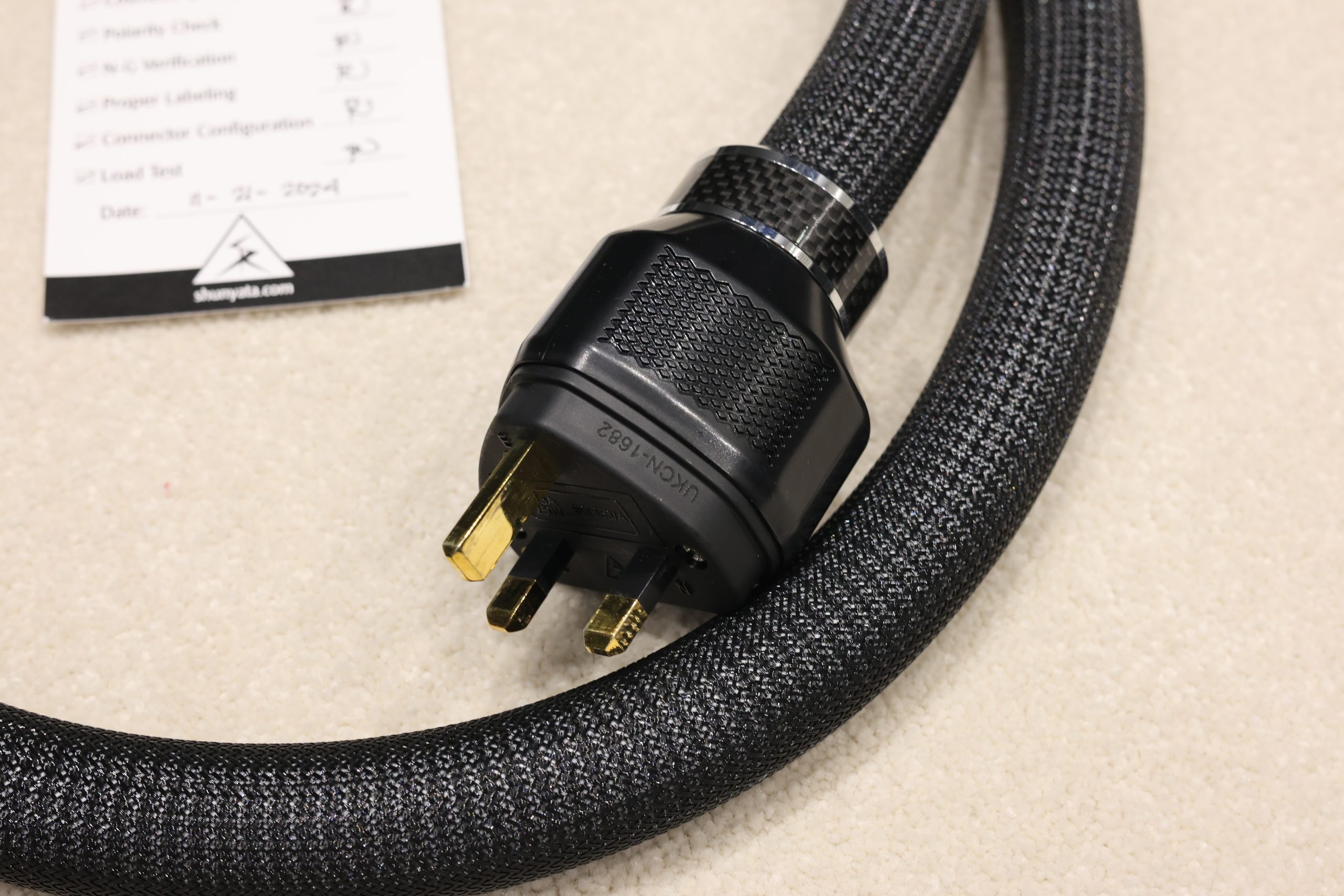 Shunyata Alpha X XC C19 Power Cable @ Audio Therapy