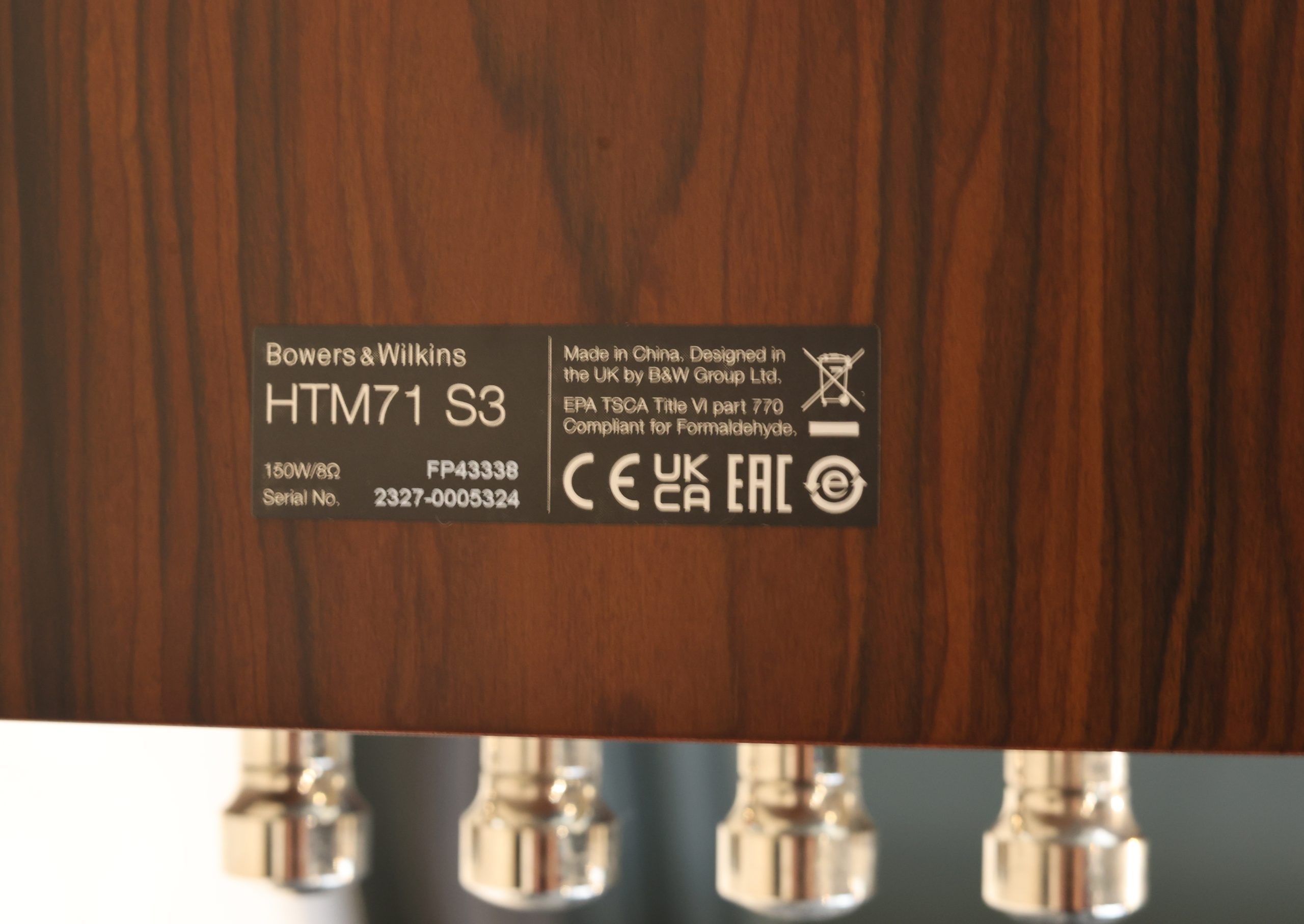 B&W HTM71 S3 Centre Speaker @ Audio Therapy