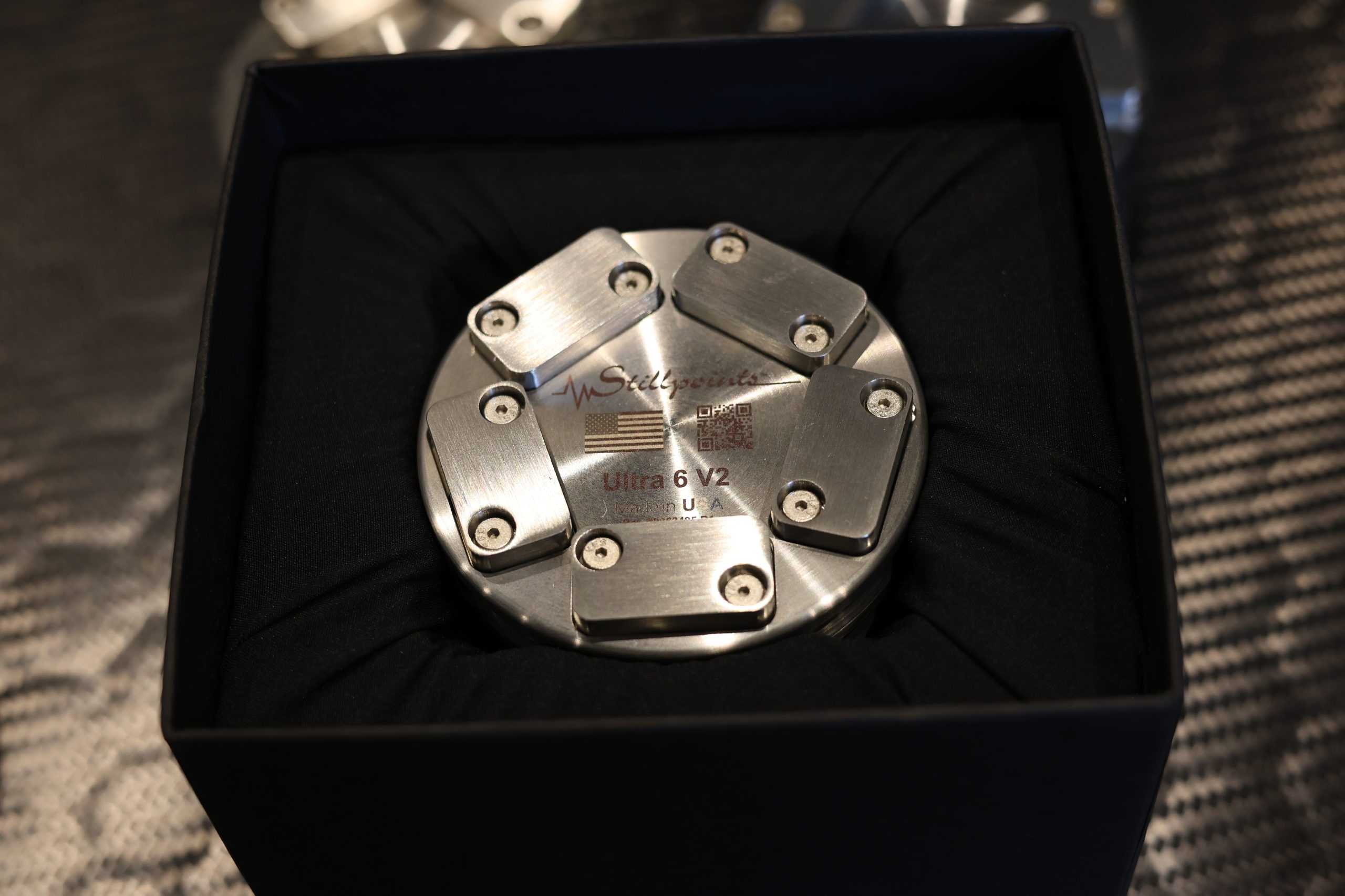 Stillpoints Ultra 6 V2 x 3 with Ultra Bases @ Audio Therapy