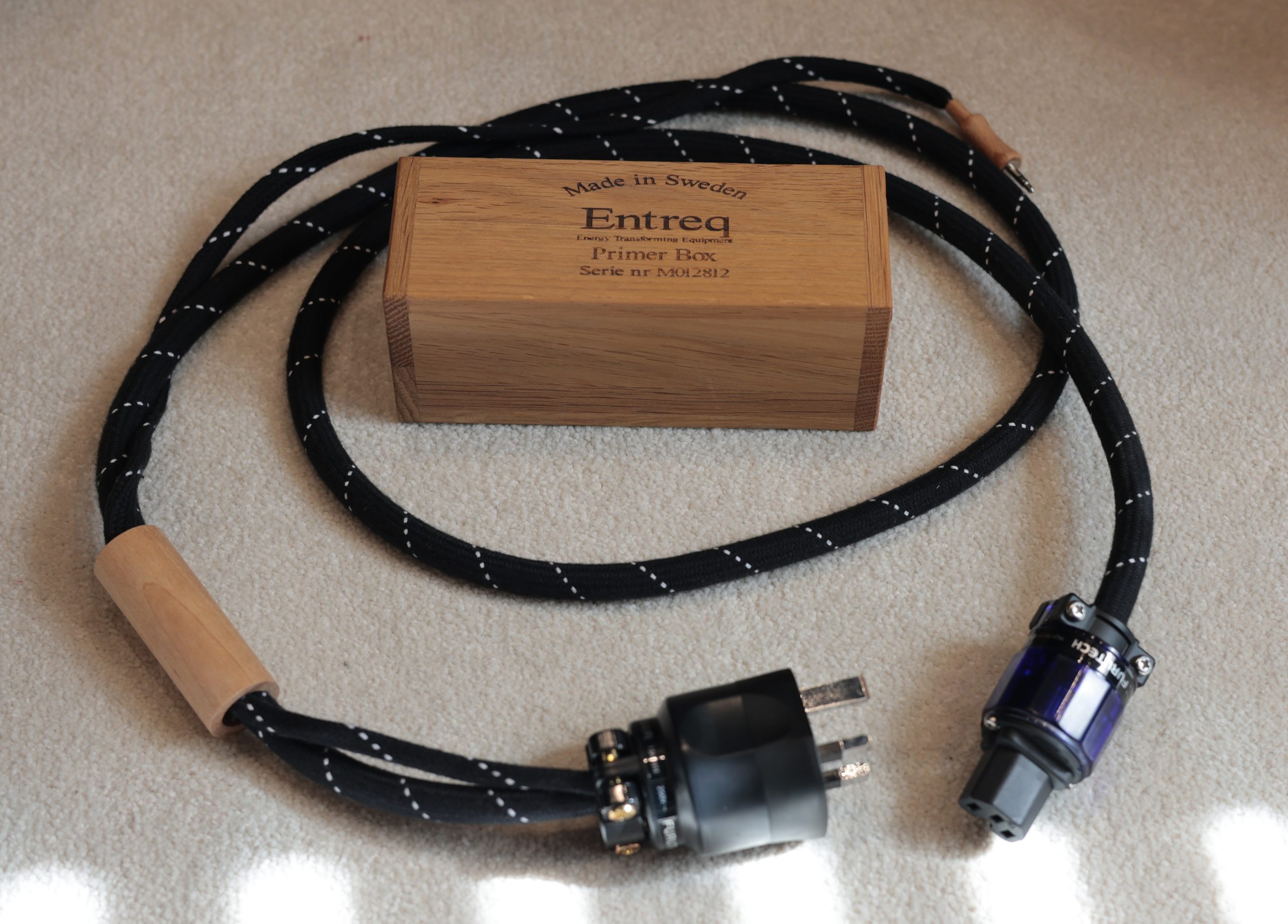 Entreq Primer Pro Power Cable @ Audio Therapy