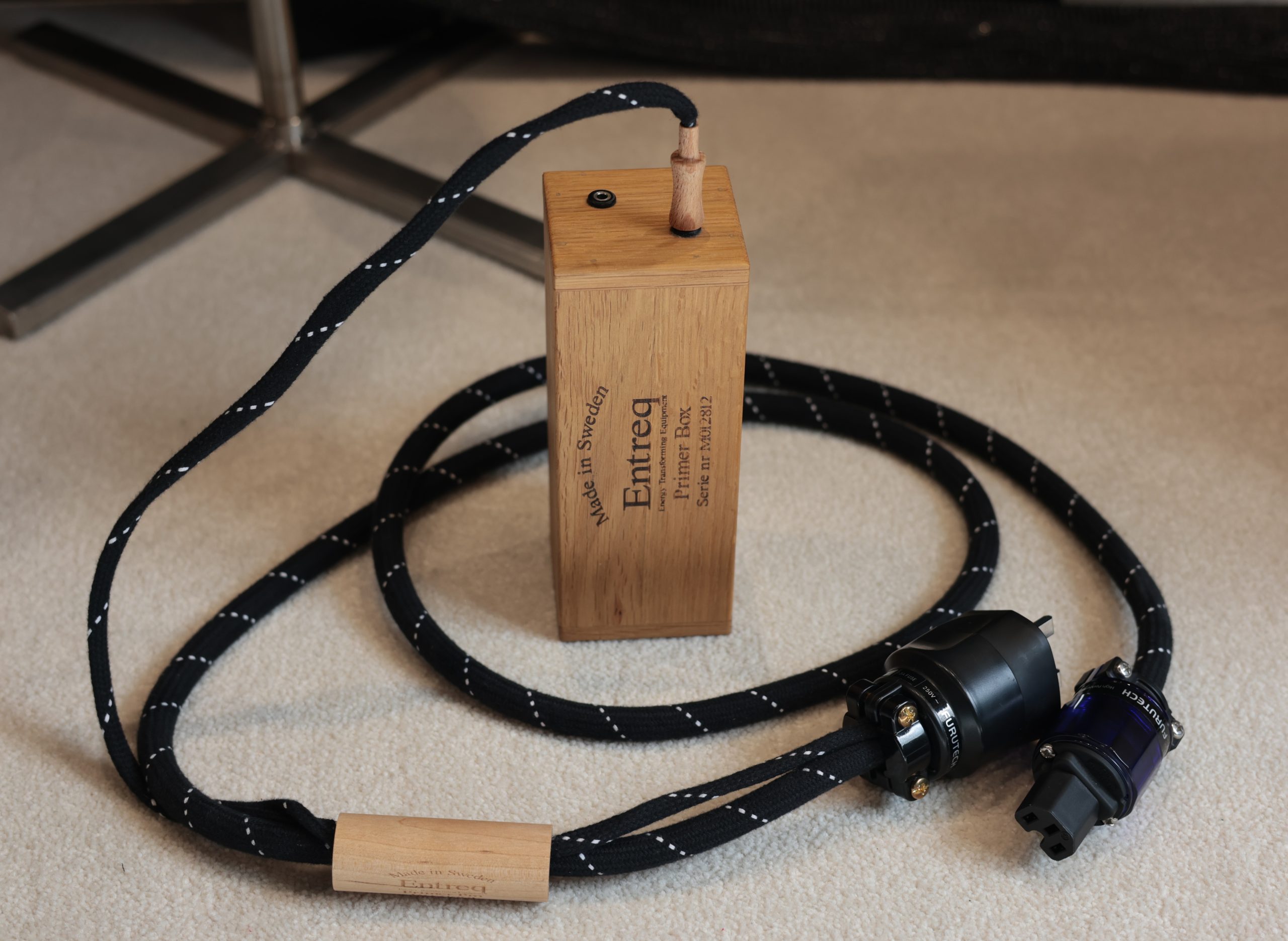 Entreq Primer Pro Power Cable @ Audio Therapy