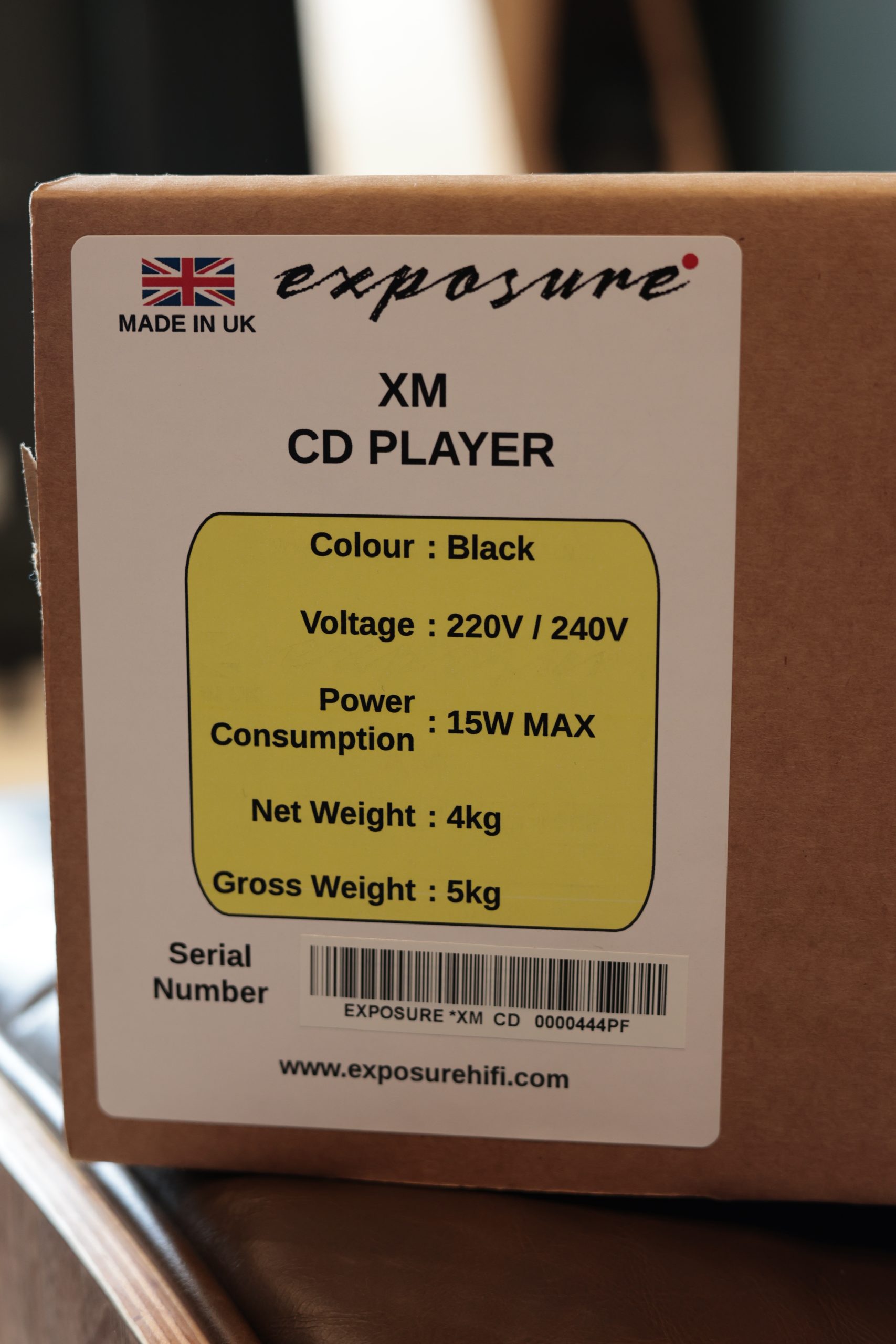 Exposure XM CD Player @ Audio Therapy