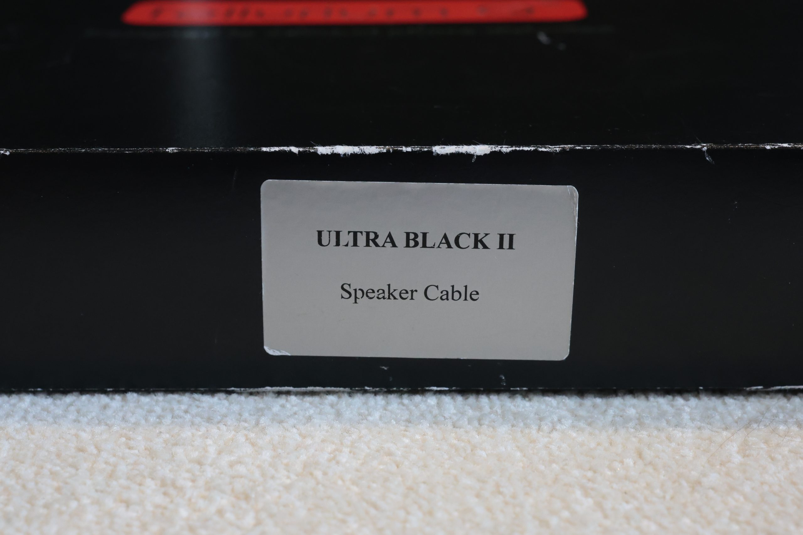 Tellurium Q Ultra Black II Loudspeaker Cable @ Audio Therapy