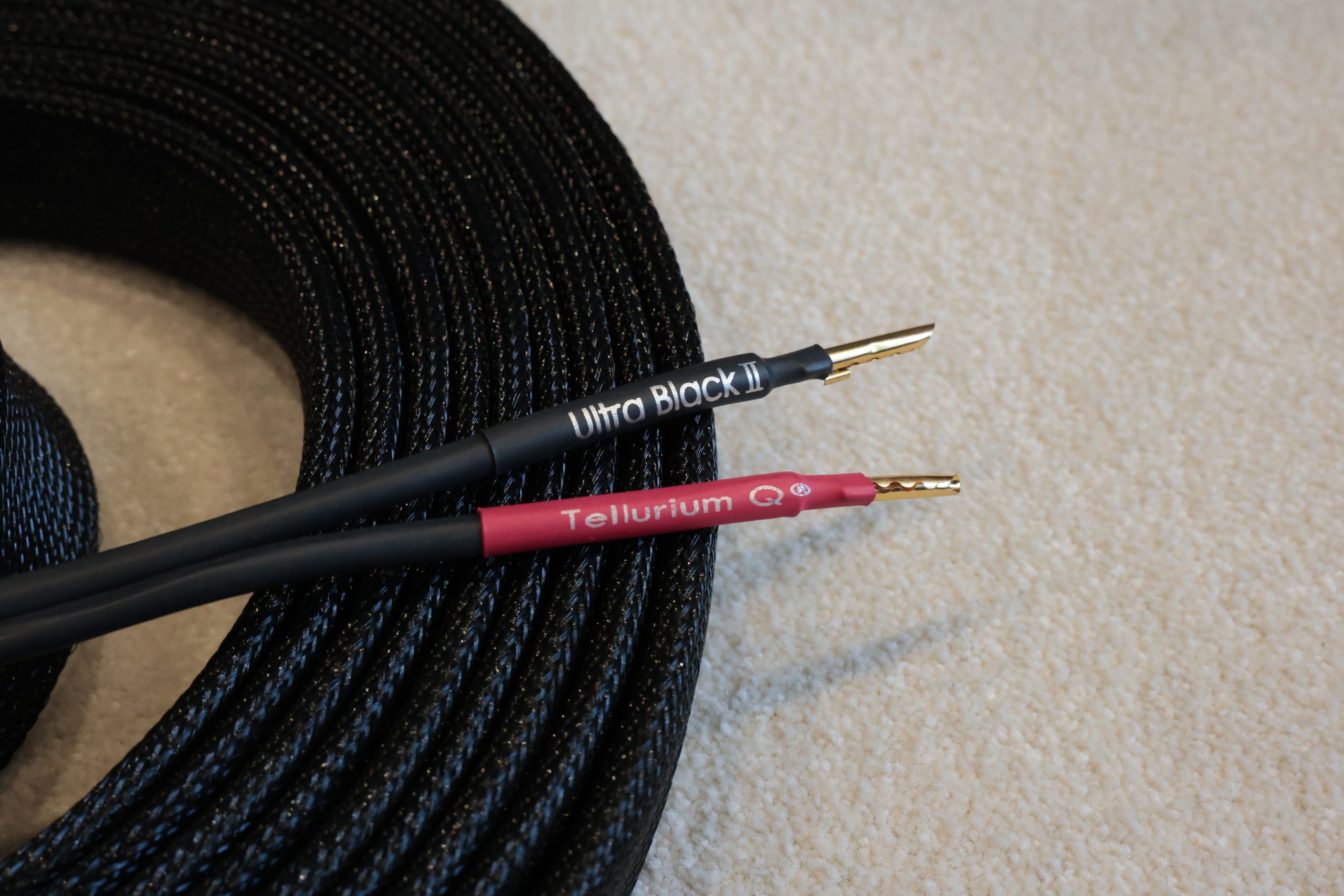 Tellurium Q Ultra Black II Loudspeaker Cable @ Audio Therapy