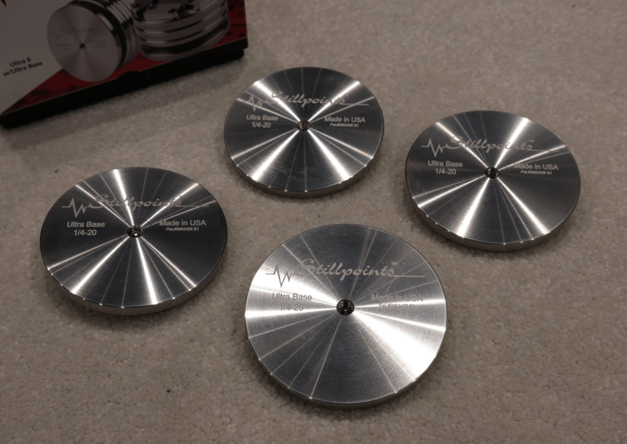 Stillpoints Ultra Bases x4 @ Audio Therapy