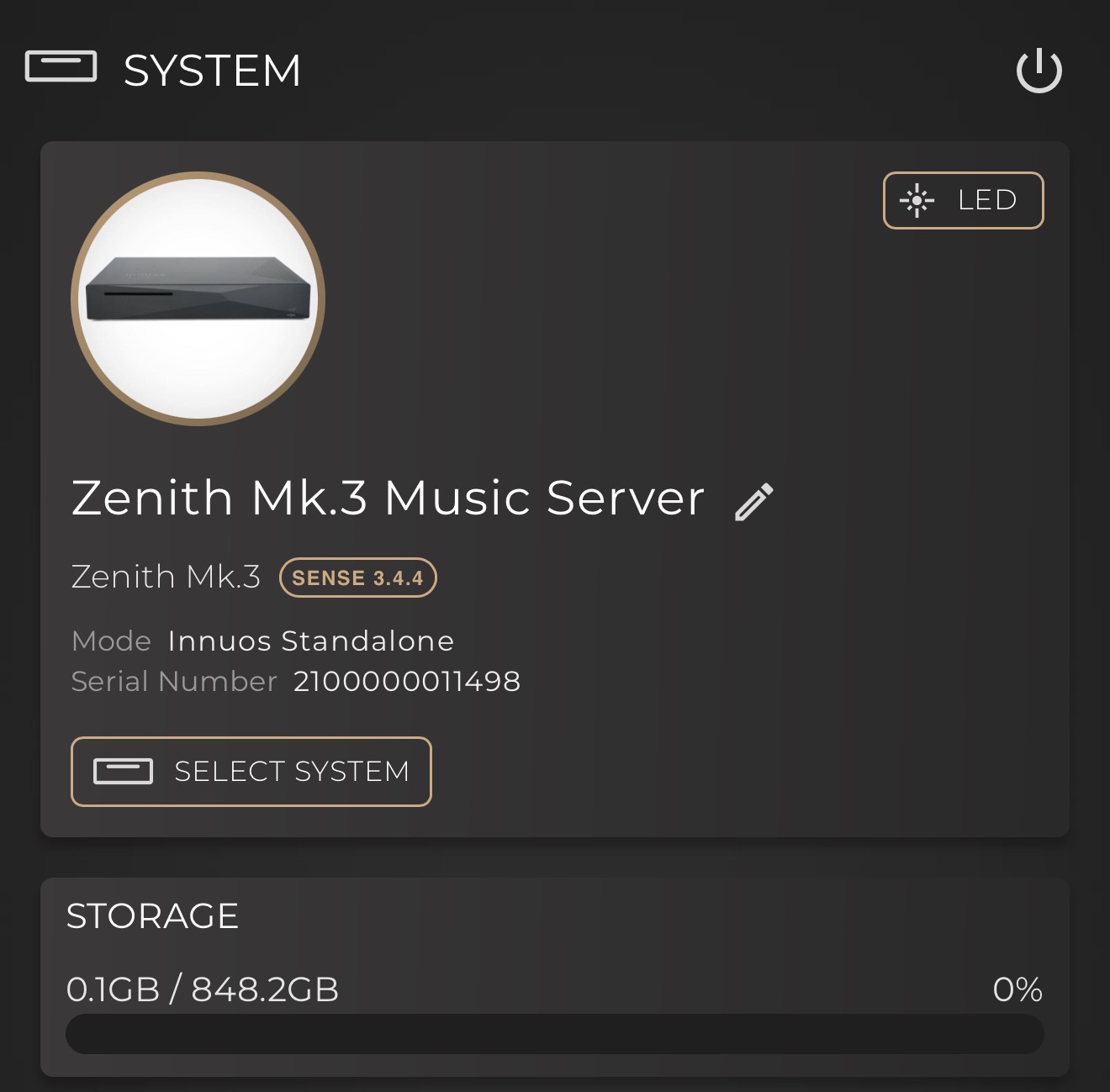Innous ZENith mk3 Music Server/Streamer @ Audio Therapy