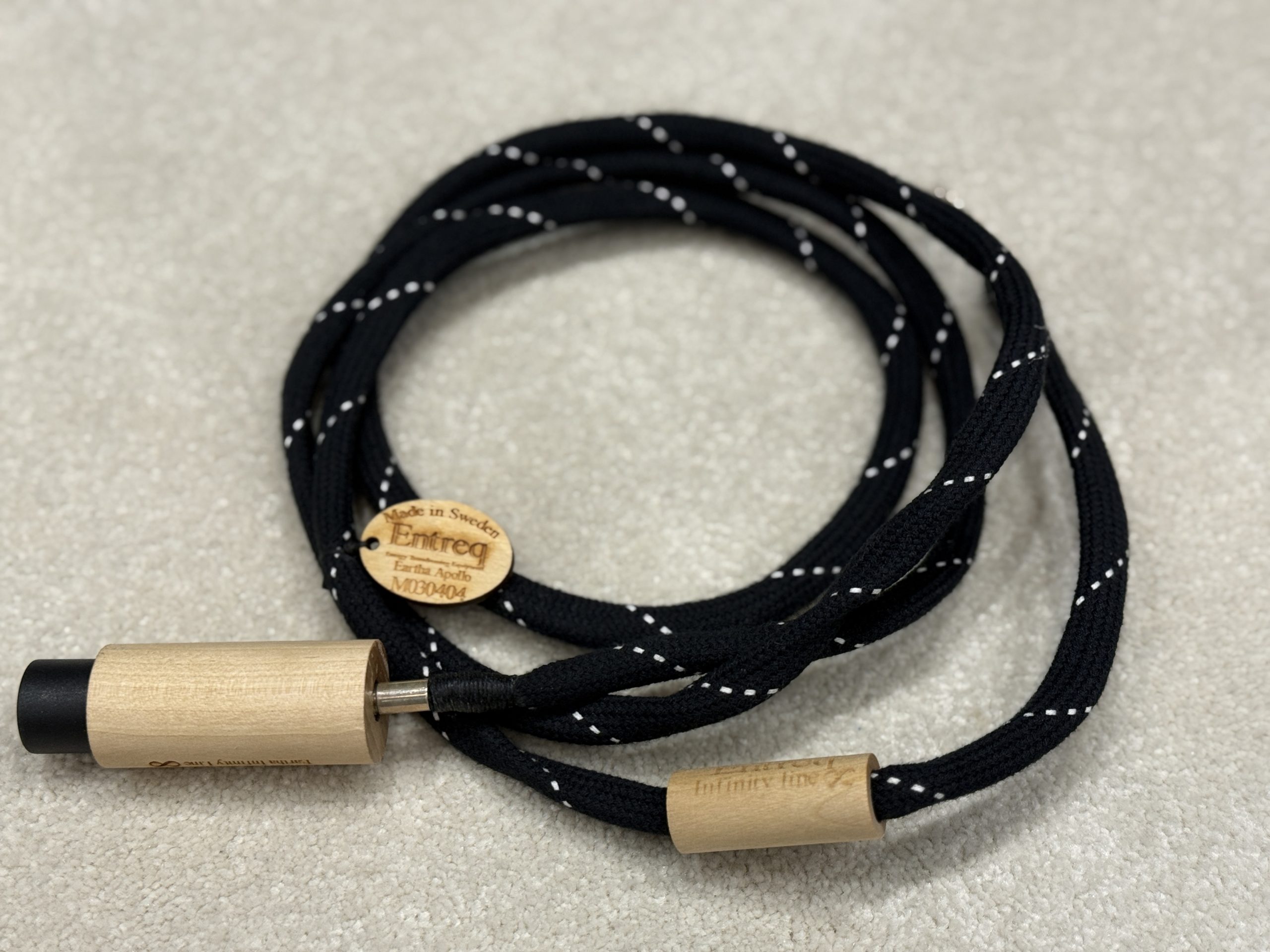 Entreq Apollo Infinity Ground Cable (XLR) @ Audio Therapy