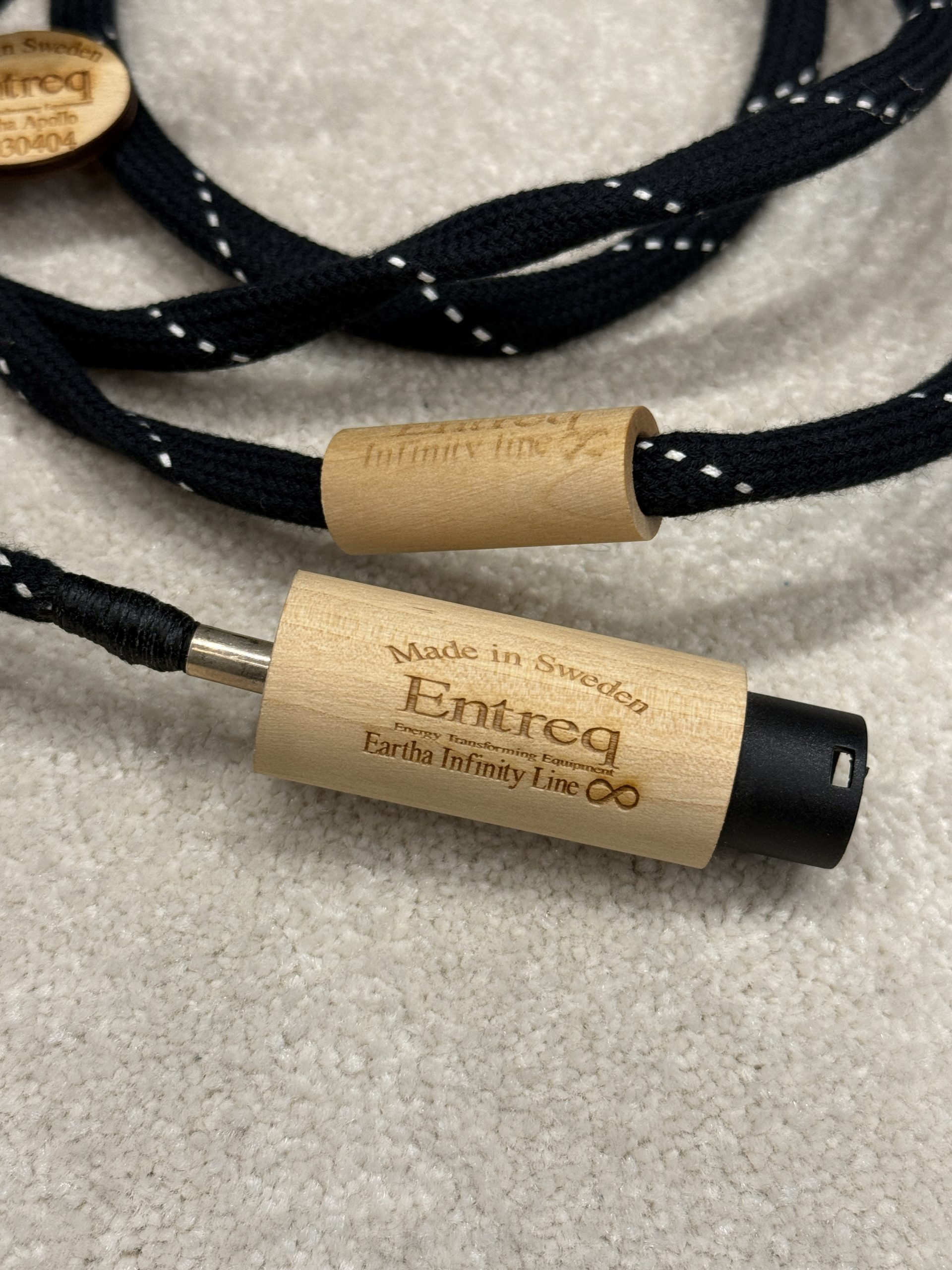 Entreq Apollo Infinity Ground Cable (XLR) @ Audio Therapy
