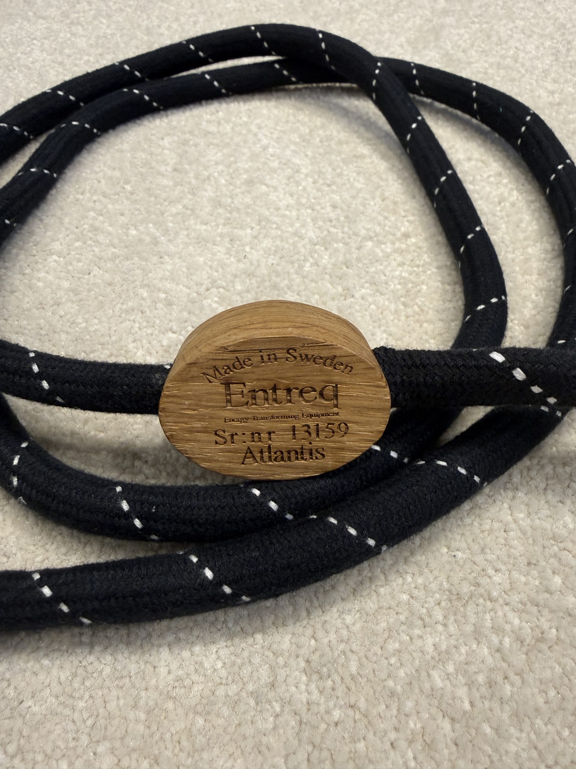 Entreq Atlantis Ground Cable @ Audio Therapy
