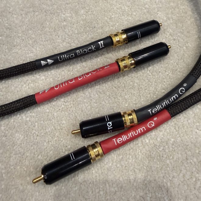 Tellurium Q Ultra Black II RCA Interconnect @ Audio Therapy