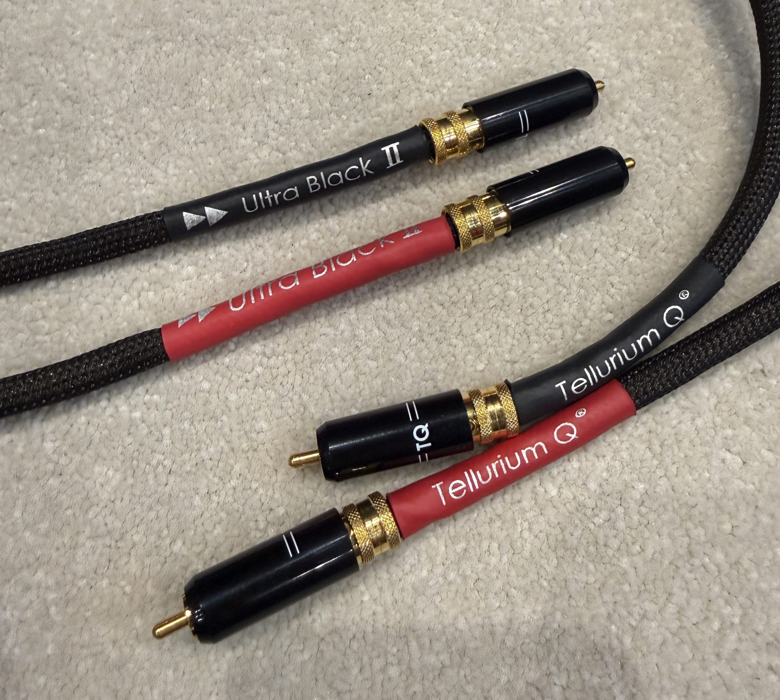 Tellurium Q Ultra Black II RCA Interconnect @ Audio Therapy