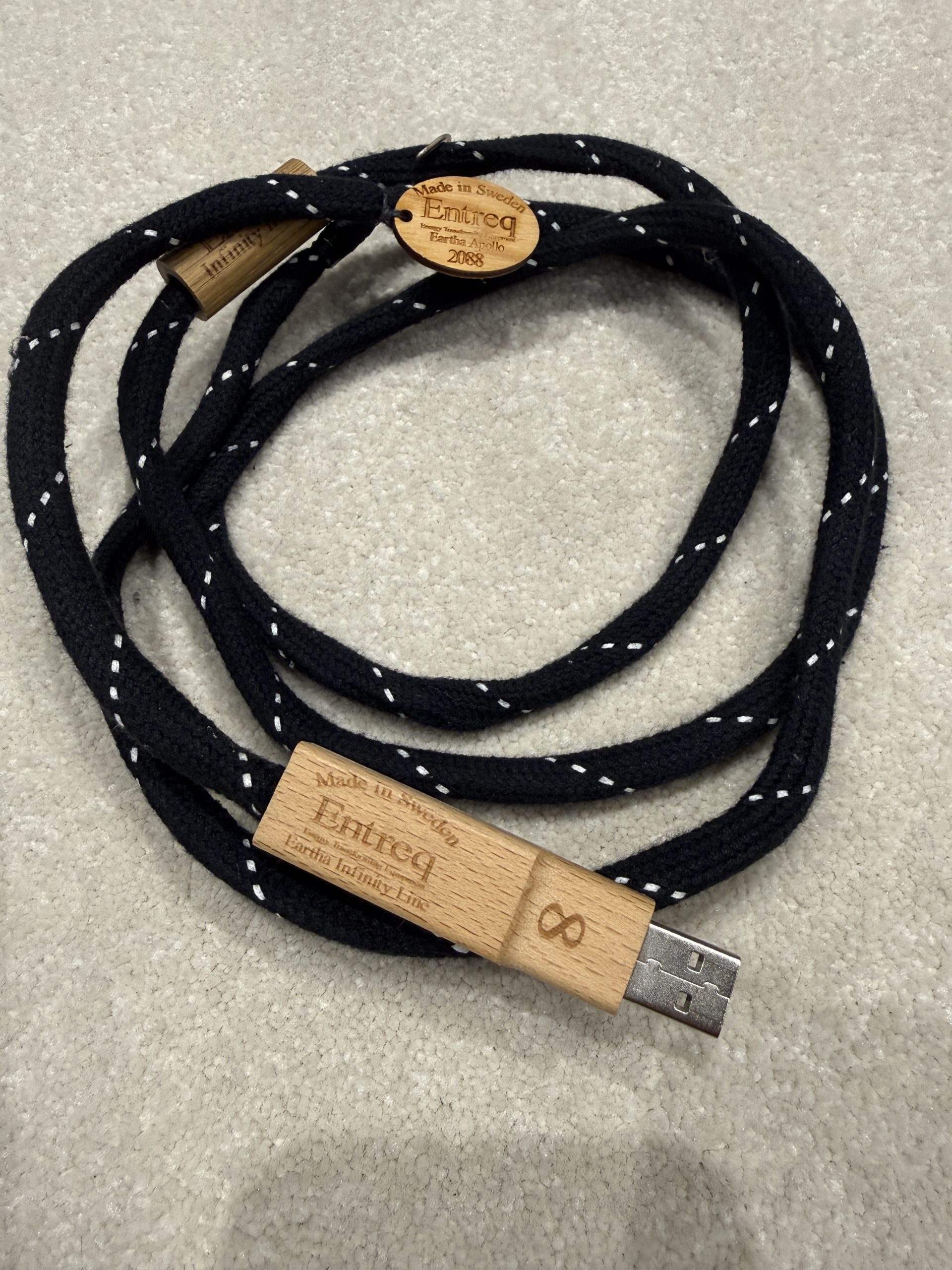 Entreq Apollo Infinity Ground Cable (USB A) @ Audio Therapy