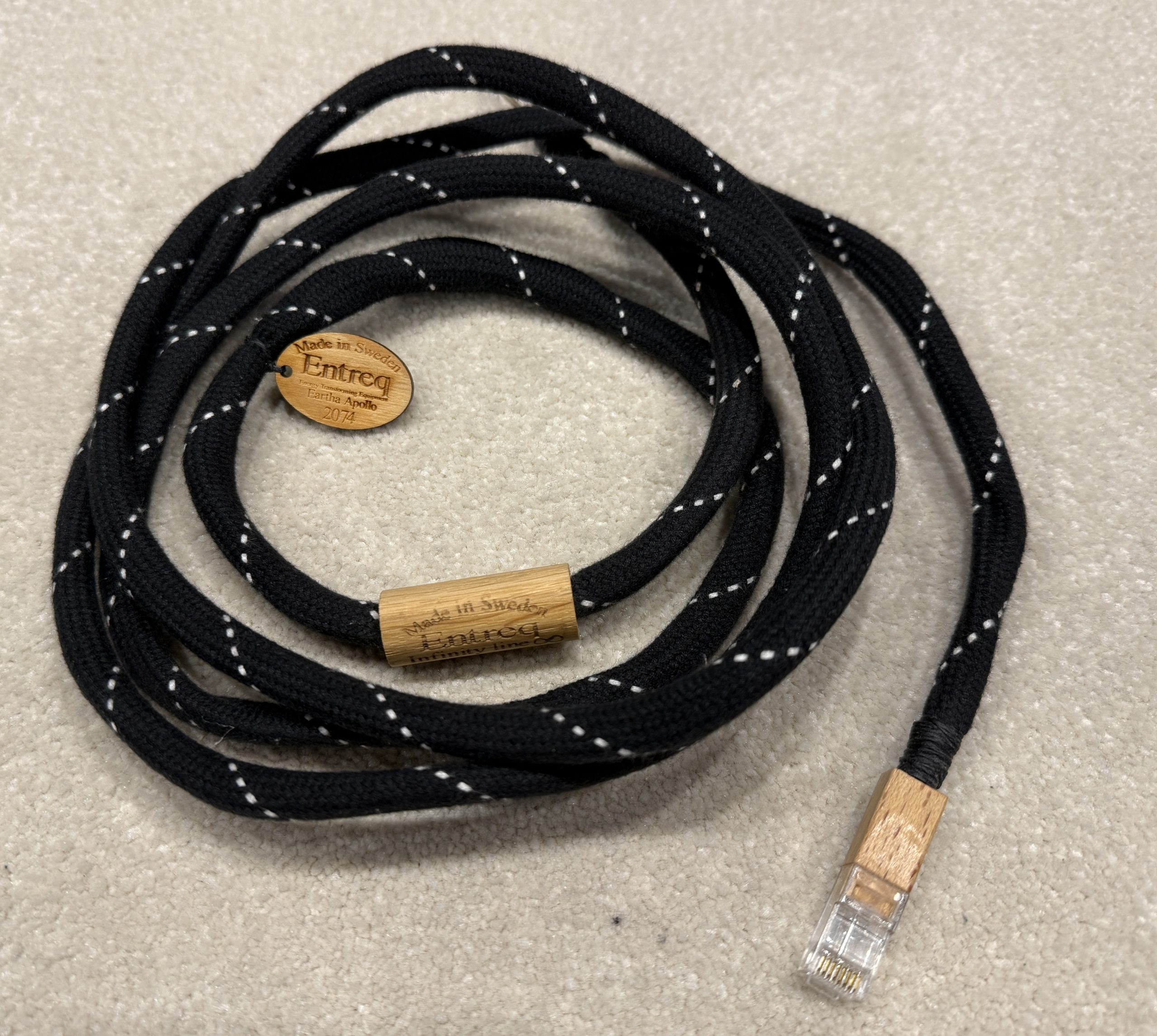 Entreq Apollo Infinity Ground Cable (RJ45) @ Audio Therapy