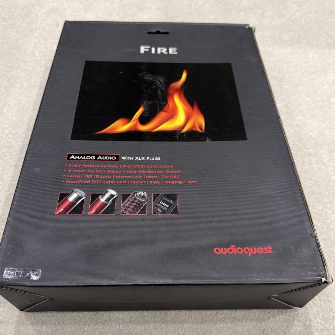 Audioquest Fire XLR Interconnect @ Audio Therapy